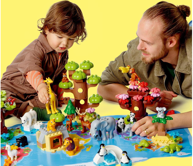 LEGO DUPLO Town 10975 Dzikie zwierzęta świata - 1040651 - zdjęcie 4
